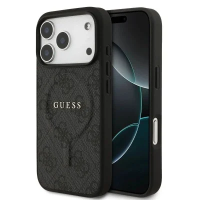 Guess Iphone 17 Pro Max Leather Case With 4G Support And Classic Logo